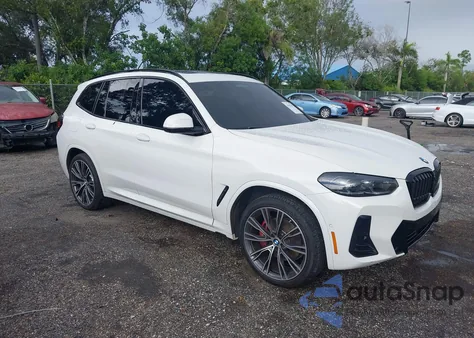 2024 BMW X3 xDrive30I z USA, uszkodzony, nr VIN 5UX53DP03R9U53045